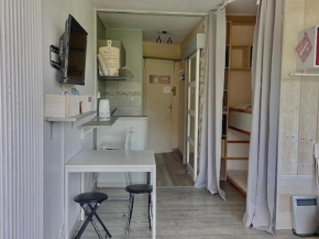 Chaleureux studio 4 pers. au pied des pistes avec balcon - FR-1-689-55